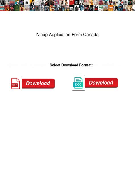 apply for nicop online canada.